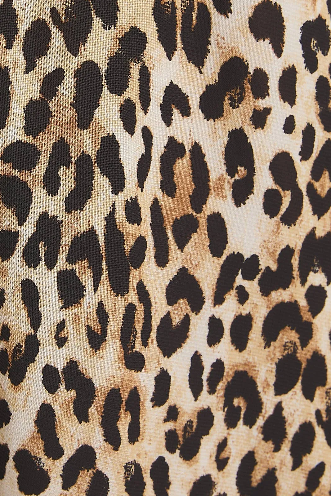 SALE PLUS SIZE Round Neck Leopard Dress
