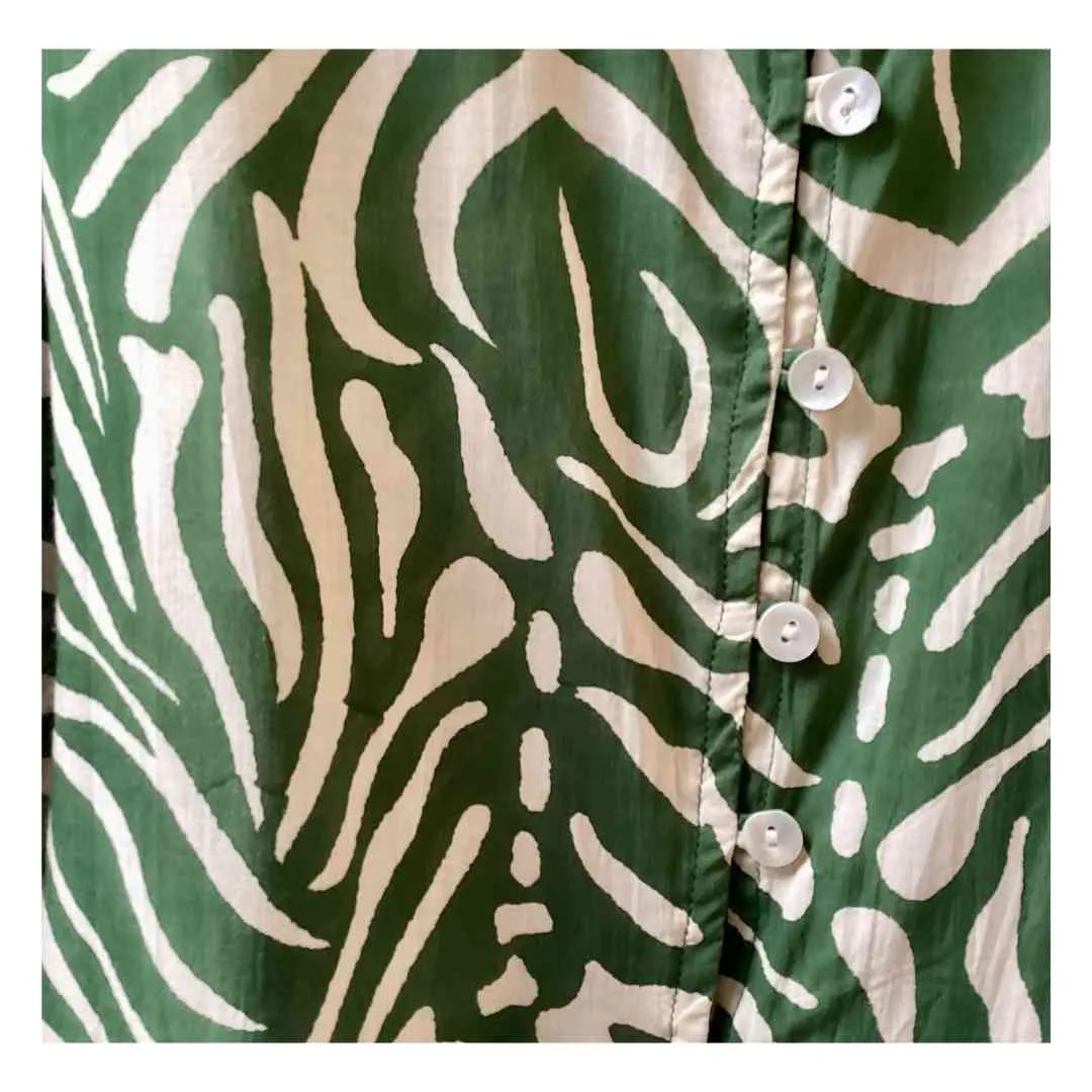 SALMA Button Blouse - Alocacia