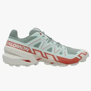 Salomon Mens Speedcross 6 Trail Sneaker Lily Pad Rainy Day Bleached Aqua