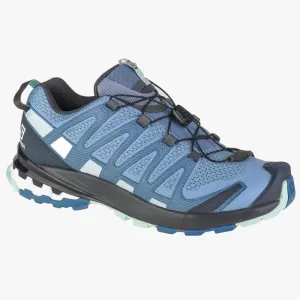 Salomon Womens Xa Pro 3D V8 Trail Sneaker Ashley Blue Ebony Opal Blue