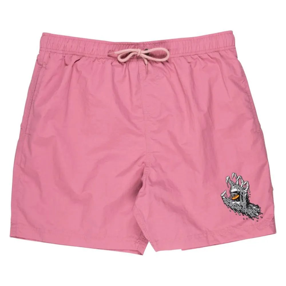 Santa Cruz Swim Shorts Melting Hand Swim Short - Dusty Rose