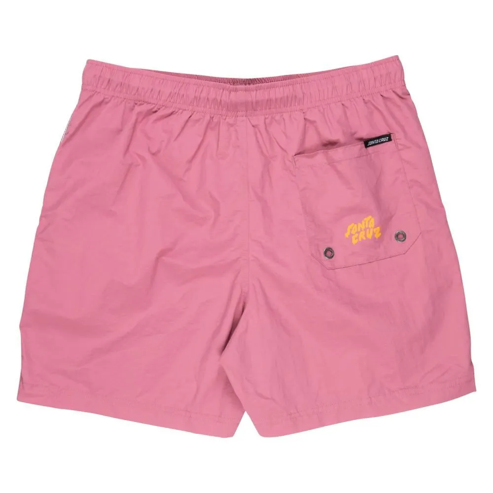 Santa Cruz Swim Shorts Melting Hand Swim Short - Dusty Rose