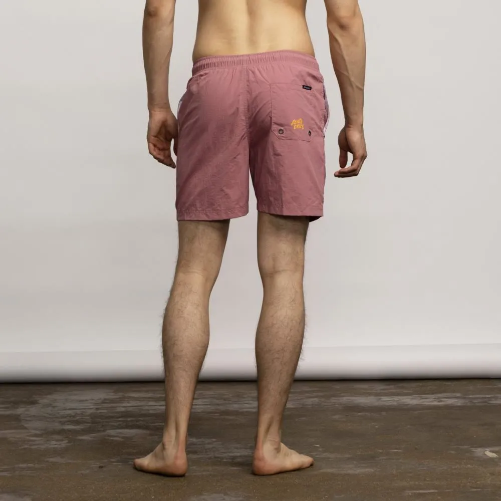 Santa Cruz Swim Shorts Melting Hand Swim Short - Dusty Rose