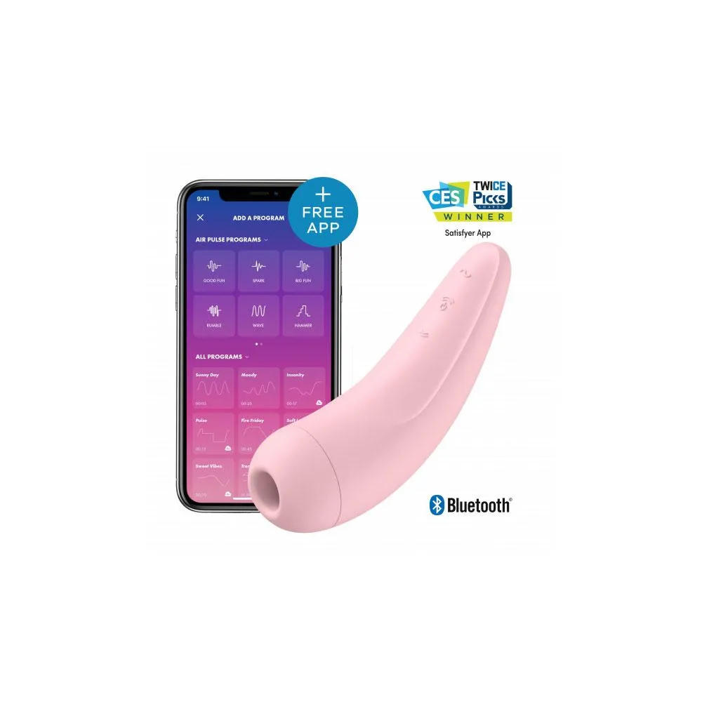 Satisfyer Curvy 2   Plus Clitoral Stimulator