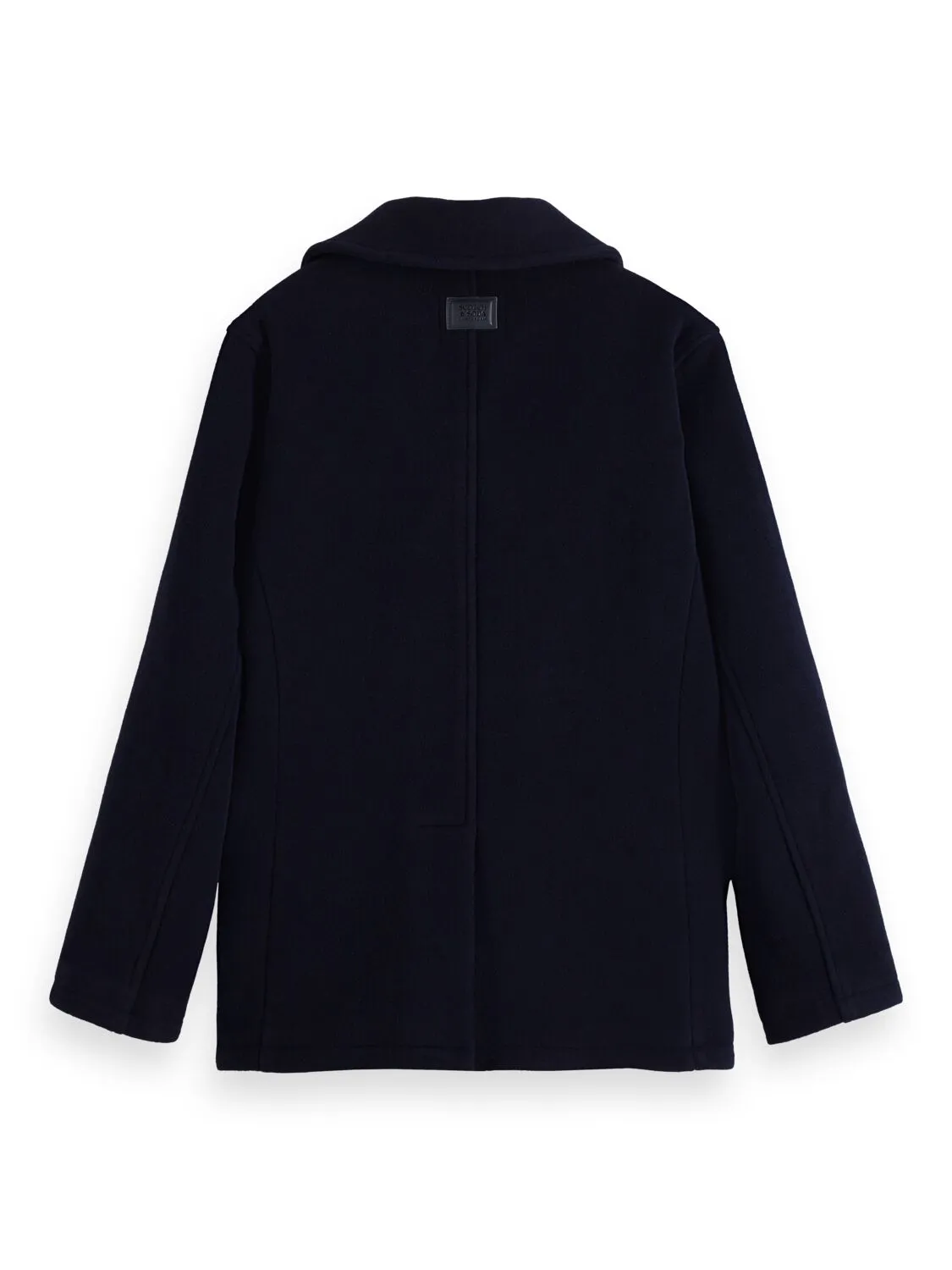 SCOTCH & SODA BONDED WOOL-BLEND PEACOAT 169103