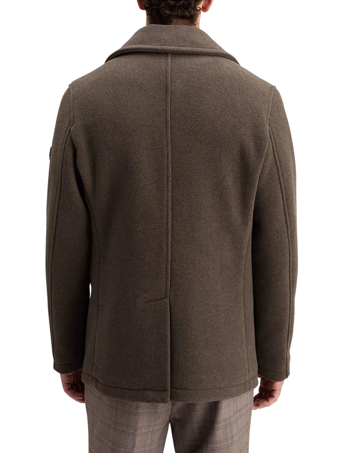 SCOTCH & SODA WOOL BLEND PEACOAT 178611