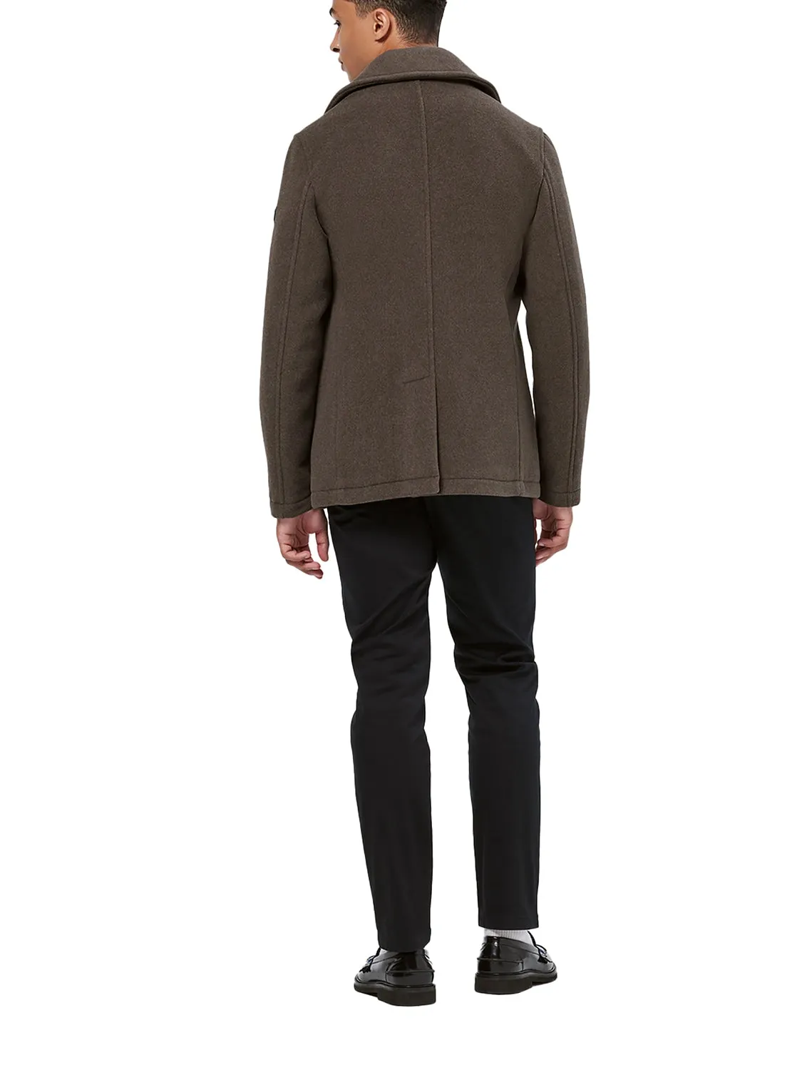 SCOTCH & SODA WOOL BLEND PEACOAT 178611