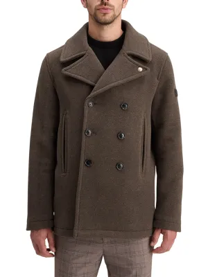 SCOTCH & SODA WOOL BLEND PEACOAT 178611