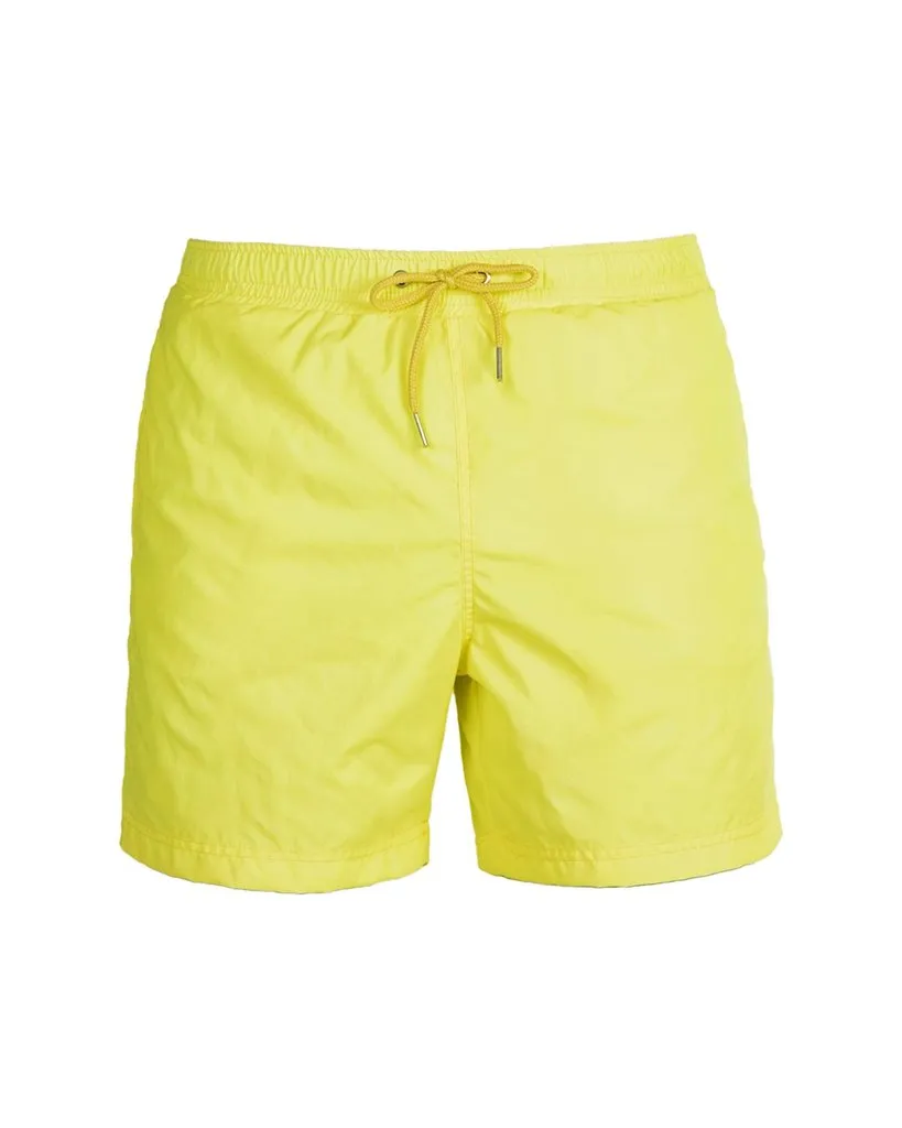Sea'Sons - Green - Yellow | Color changing swim shorts