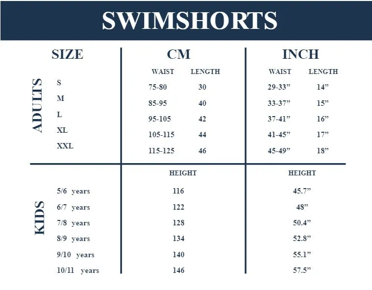 Sea'Sons - Green - Yellow | Color changing swim shorts