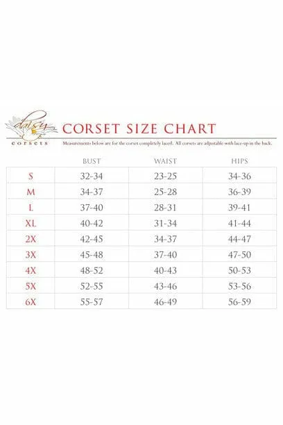 Sexy Clear Red Curvy Cut Mini Cincher Corset