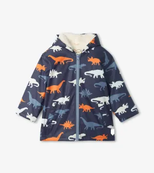 Sherpa Lined Trex Colour Change Raincoat