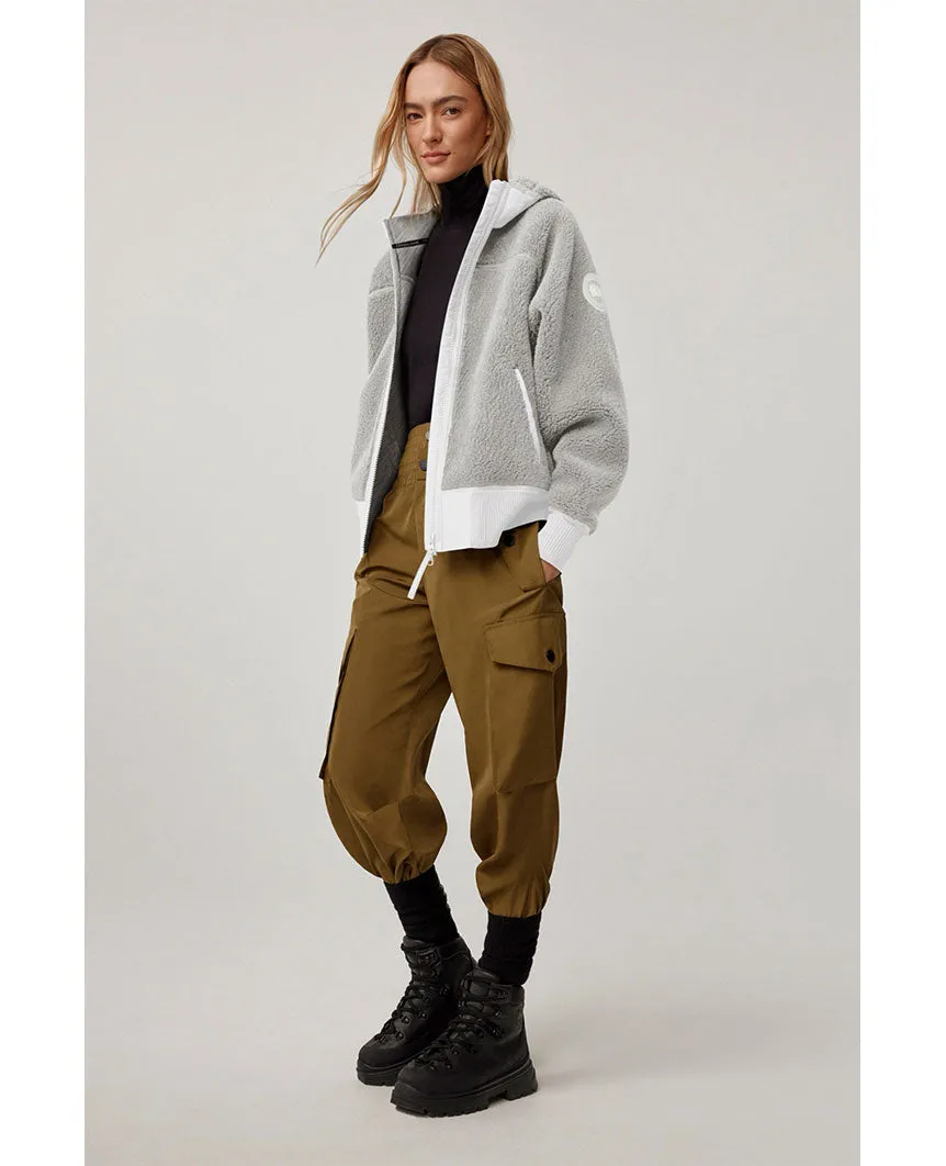 Simcoe Fleece Hoody HUMANATURE Womens Greige