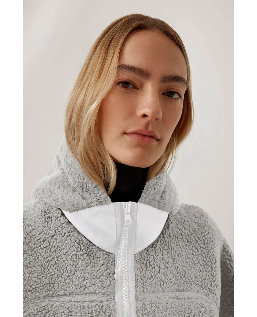 Simcoe Fleece Hoody HUMANATURE Womens Greige