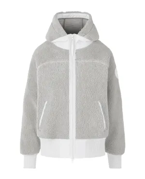 Simcoe Fleece Hoody HUMANATURE Womens Greige