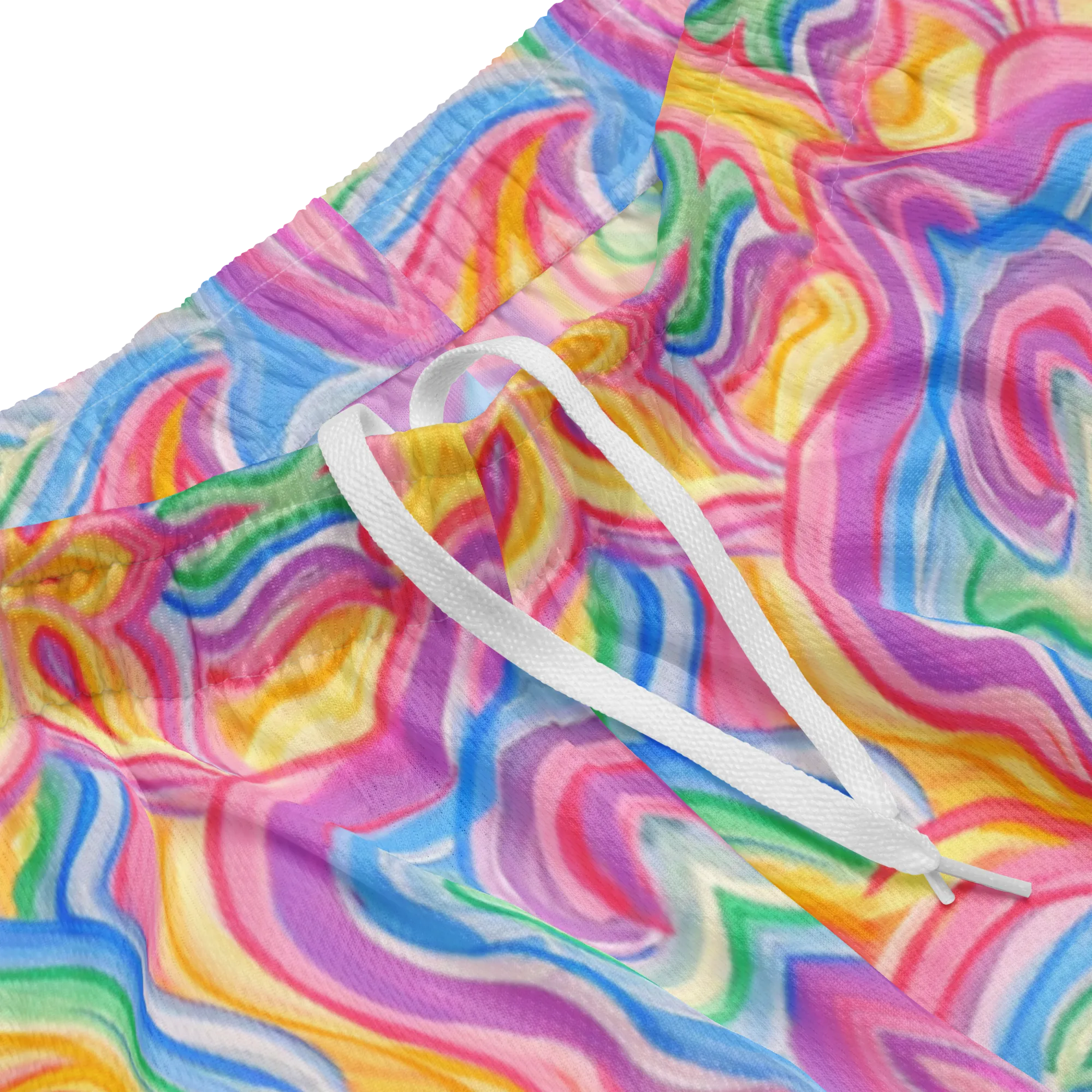 Soft Athletic Shorts (100% Recycled Material)- "Unicorn" Design