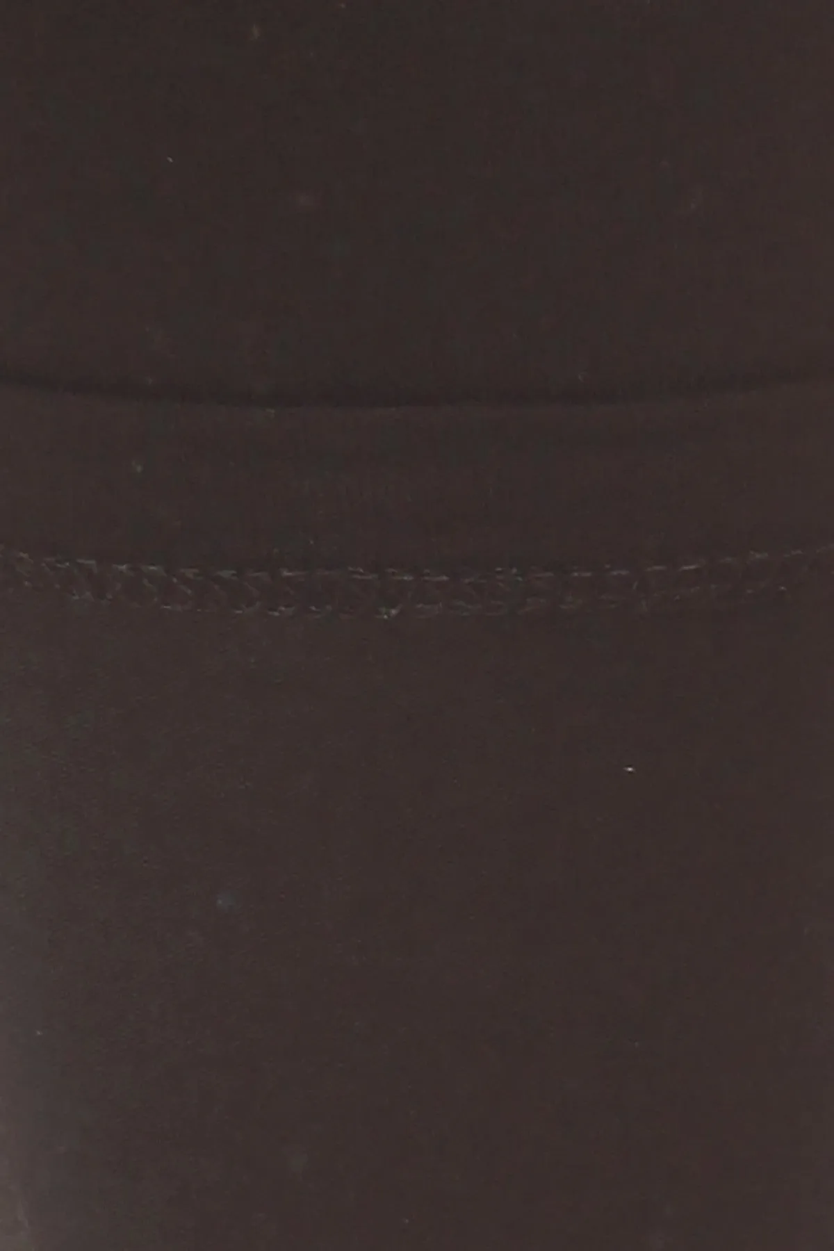 Solid Black Curvy Plus Size Leggings