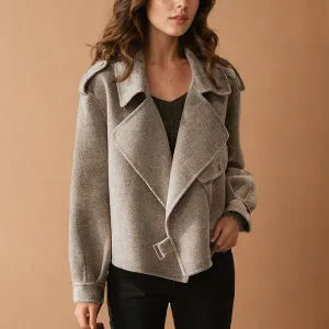 Sophie - Trendy wool jacket