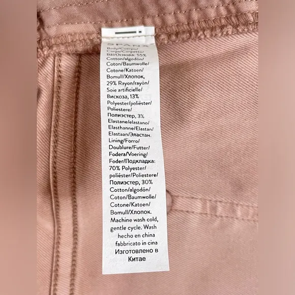 Spanx 6” Twill Chino Shorts