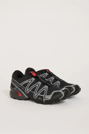 Speedcross 3 GTX Black / Asphalt / Flame Scarlet