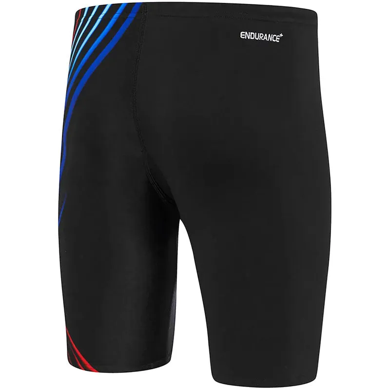 SPEEDO MENS ENDURANCE WATERBOY SHORTS BLACK