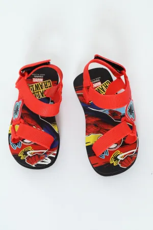 Spider Man Sport Sandal - Red