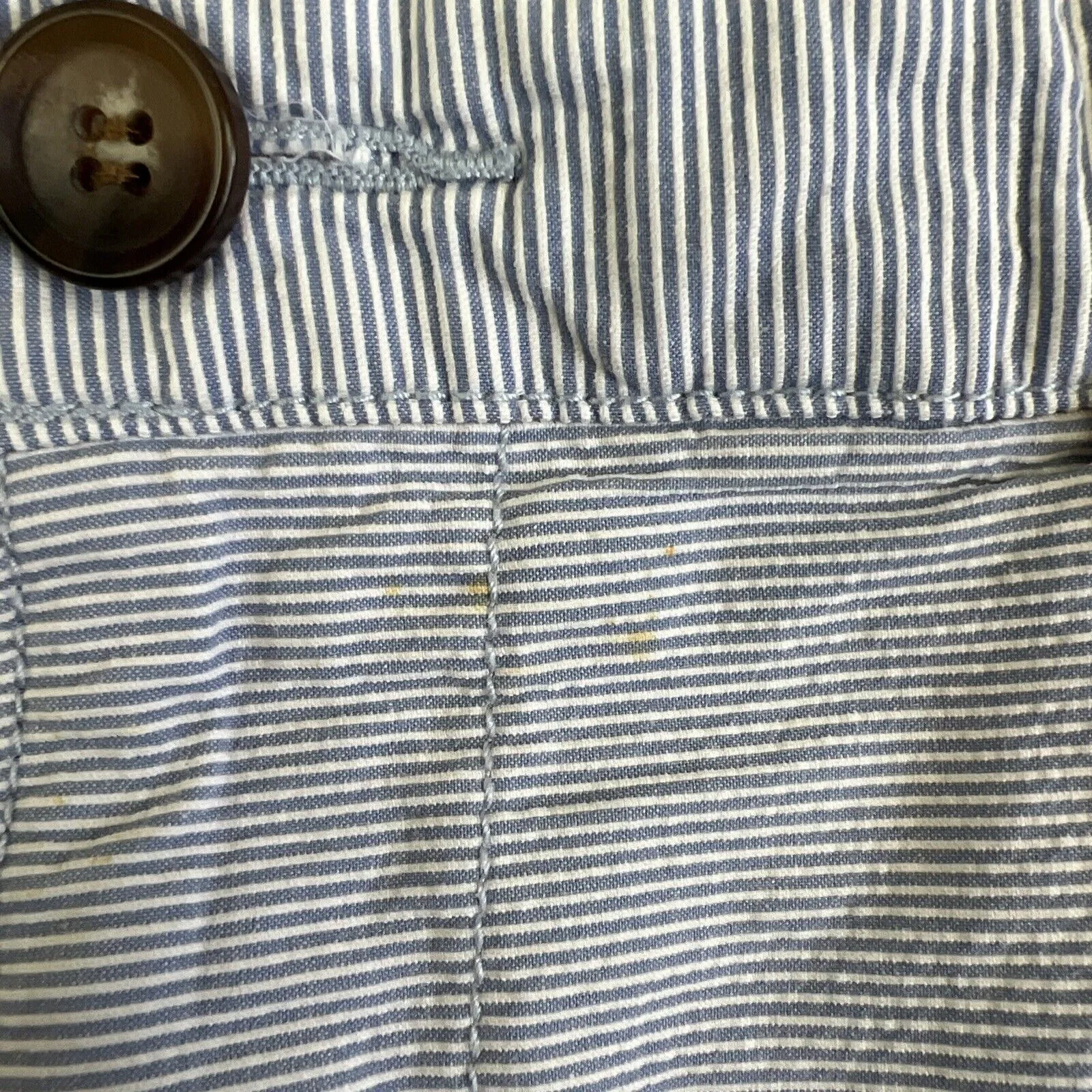 Sportscraft Mens Striped Chino Shorts Size 34