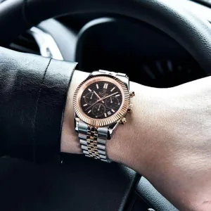 Stainless Steel Luminous Men's Sport's Quartz Watch