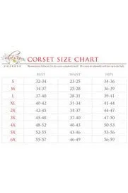 Steel Boned Curvy Cut Polkadot Pin-Up Waist Cincher