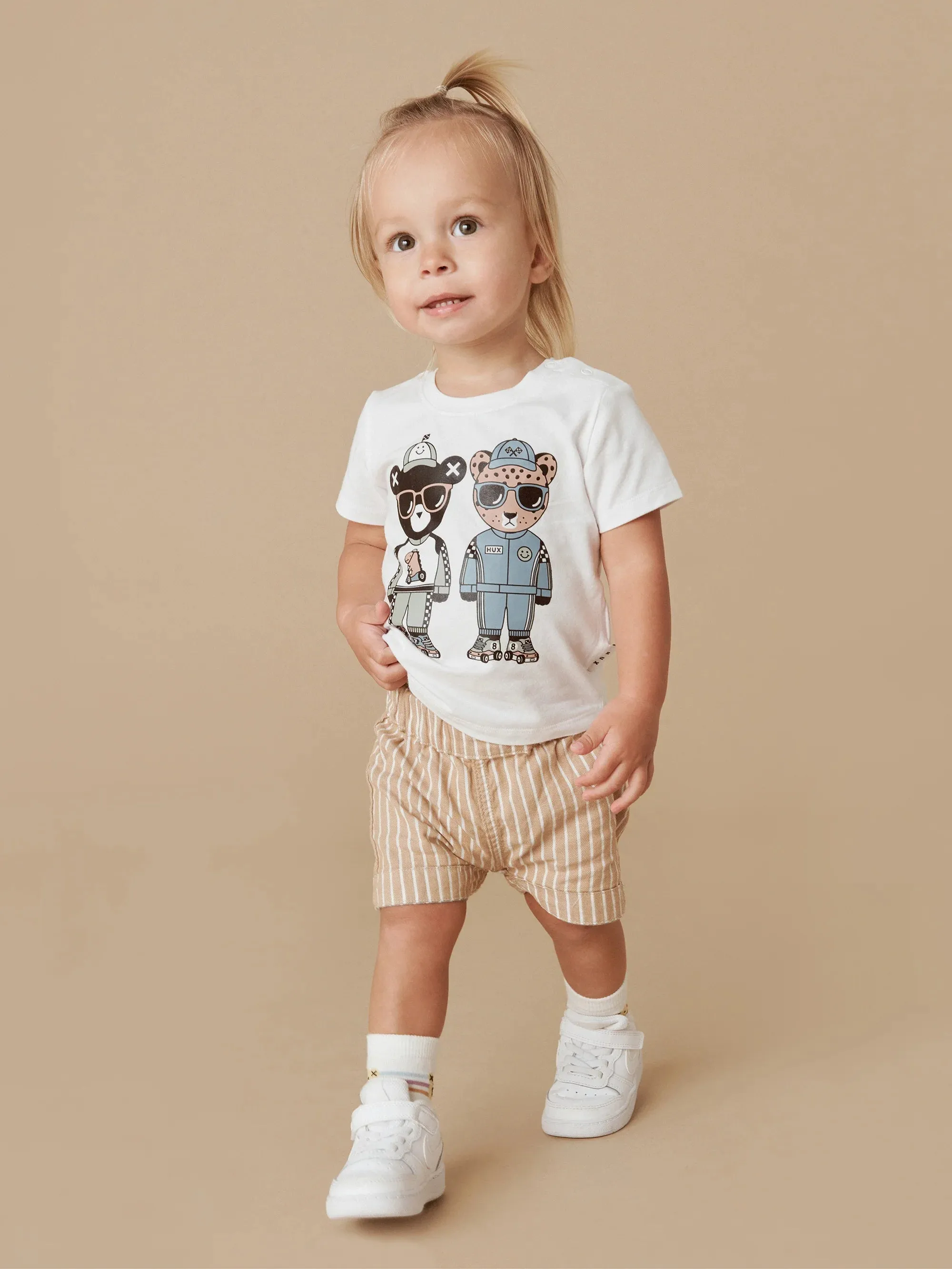 Stripe Reversible Chino Shorts