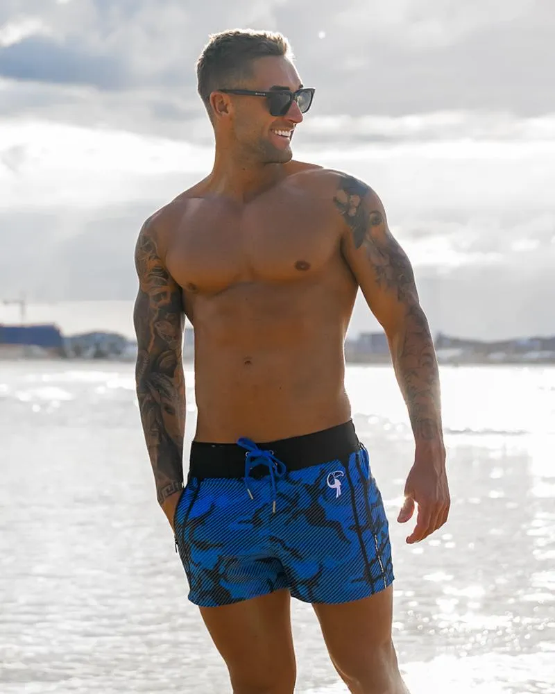 Striped Blue Camo - 3"