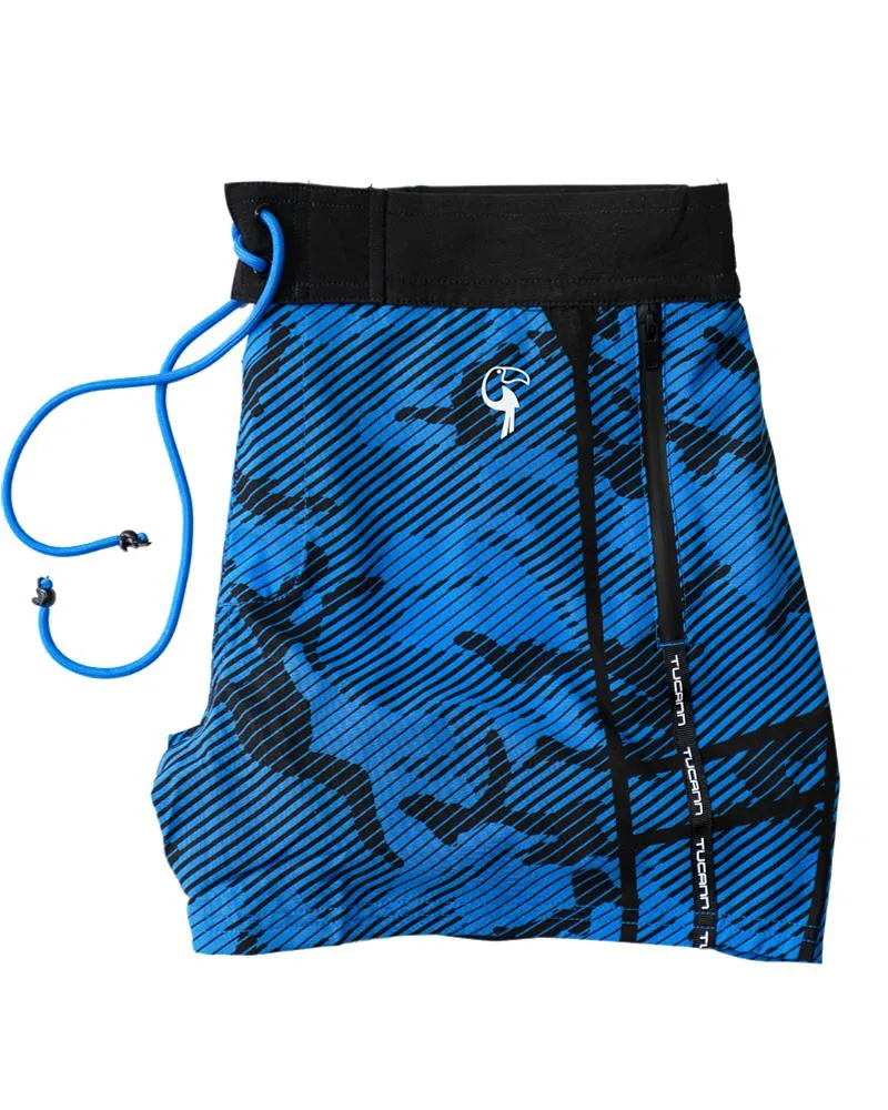 Striped Blue Camo - 3"