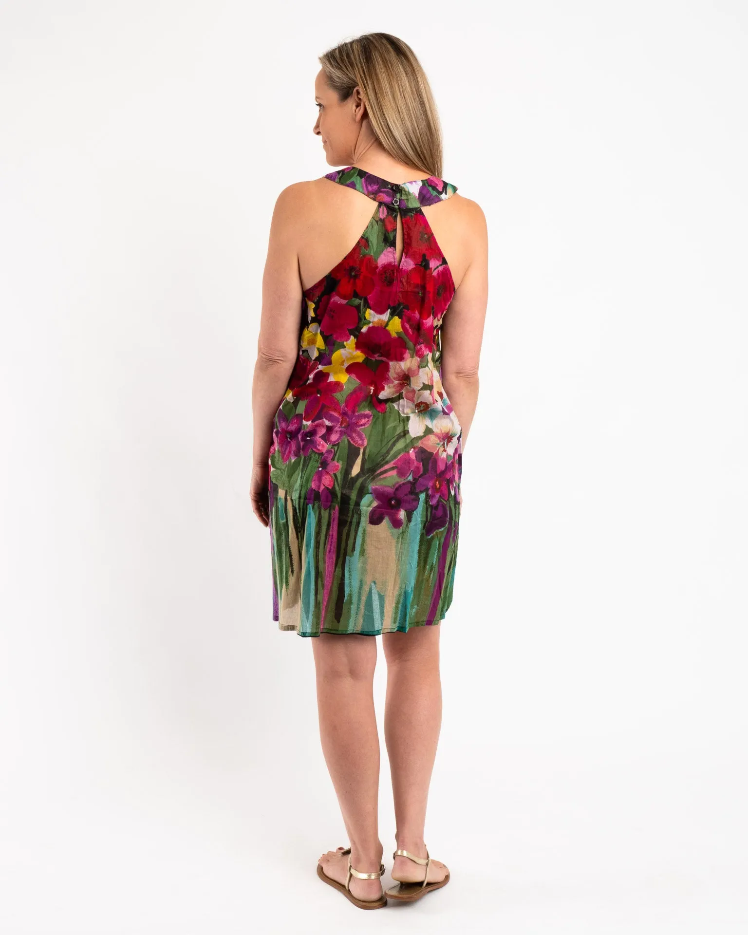 Summer Garden Above the Knee Dress