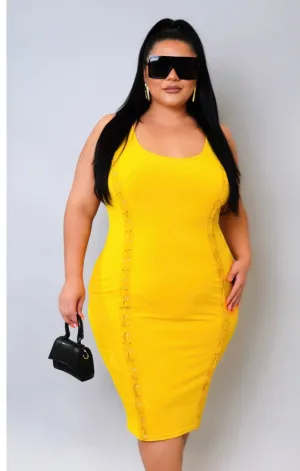 Sunshine Plus Bodycon Dress