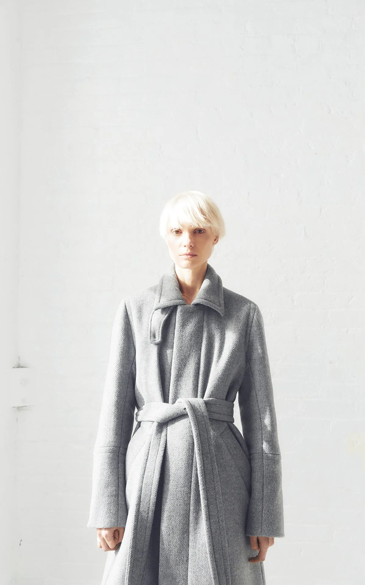 SUSTAINABLE DOWN WOOL OVER COAT