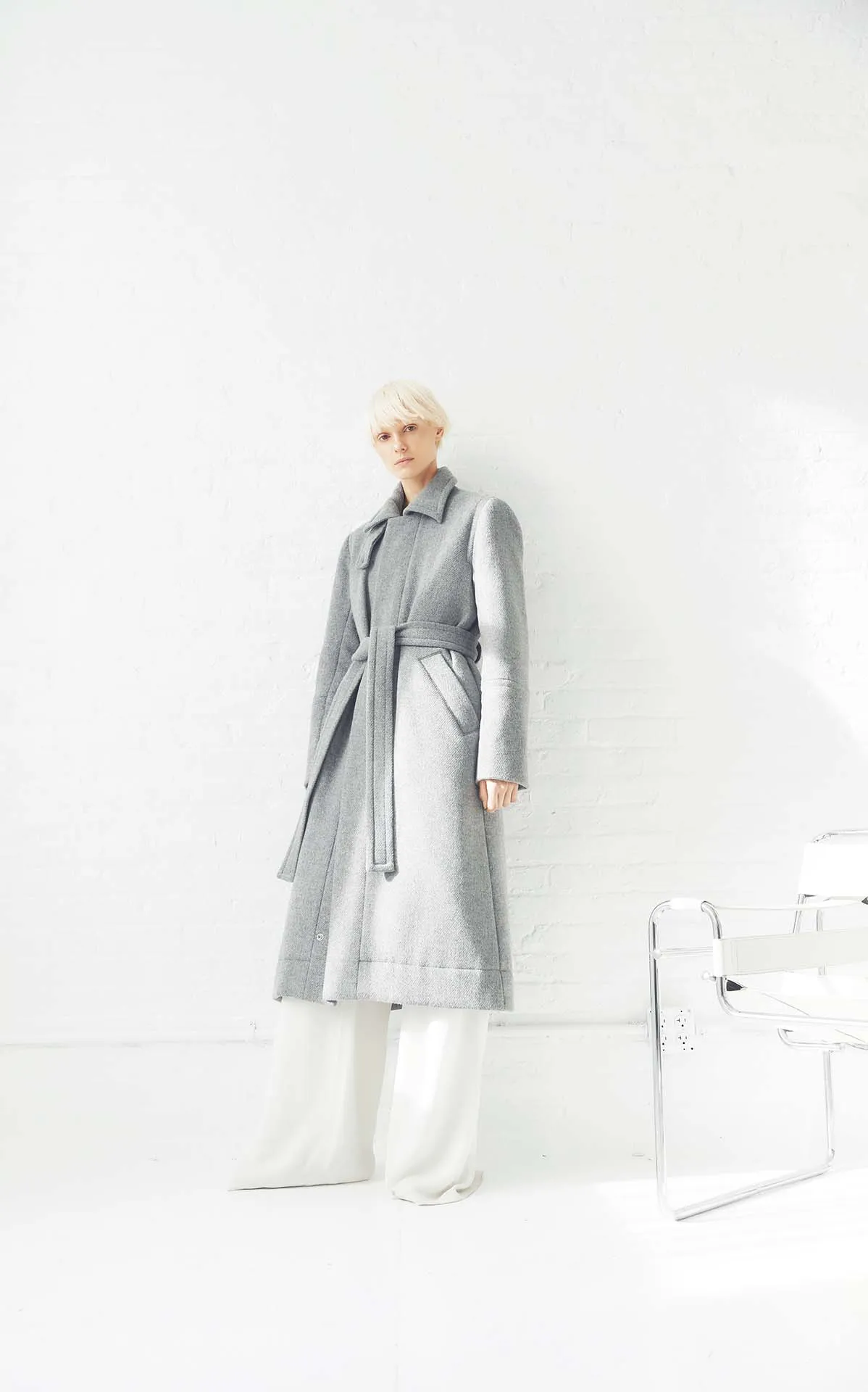 SUSTAINABLE DOWN WOOL OVER COAT