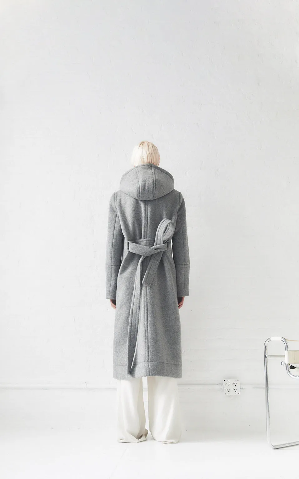 SUSTAINABLE DOWN WOOL OVER COAT