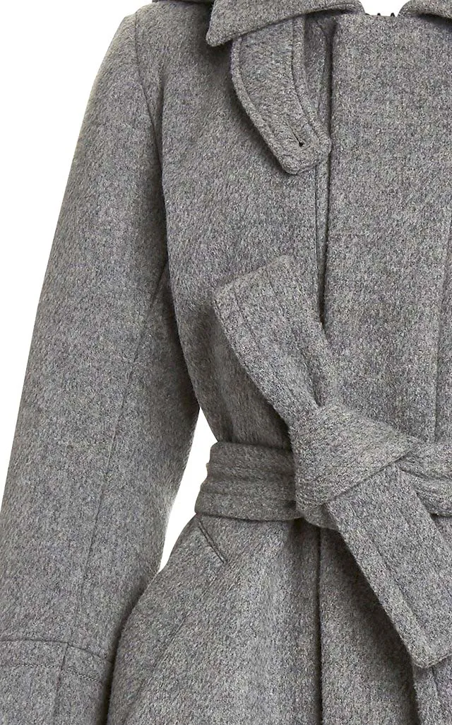 SUSTAINABLE DOWN WOOL OVER COAT