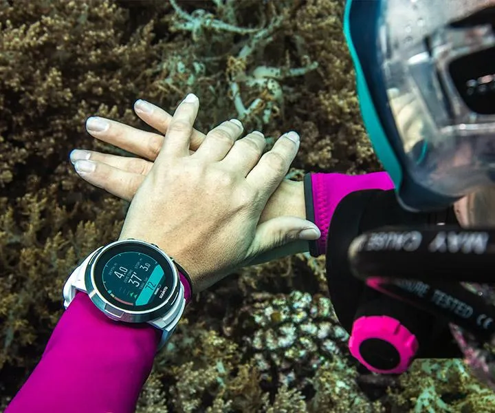Suunto D5 Silicone Extension Strap (XL) - Amber