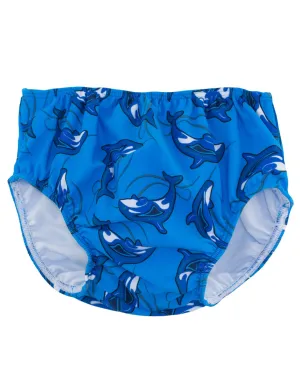 Swim Diaper - Sky Orca