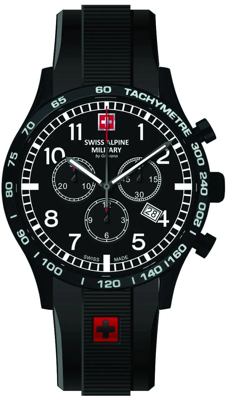 Swiss Alpine Military Aviator Chrono Chronograph Watch