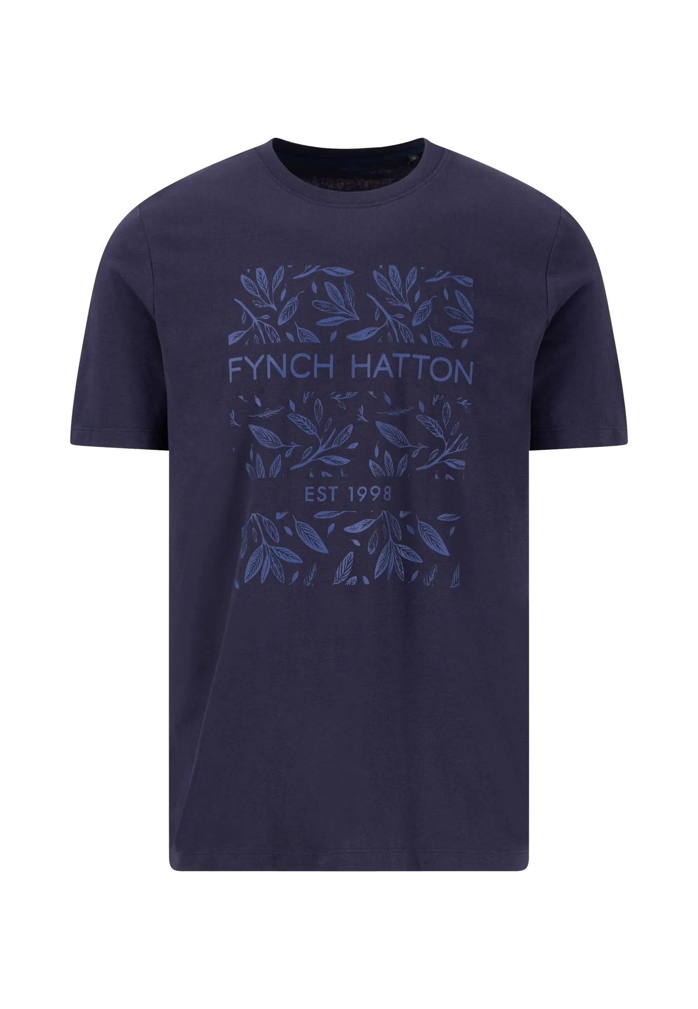 T-Shirt aus Baumwolle mit Rundhalsausschnitt und Frontprint