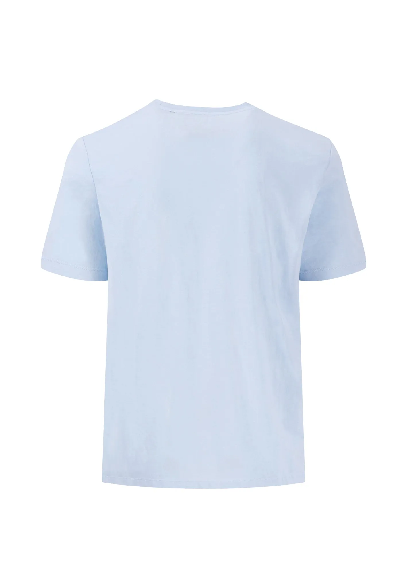 T-Shirt aus Baumwolle mit Rundhalsausschnitt und Frontprint