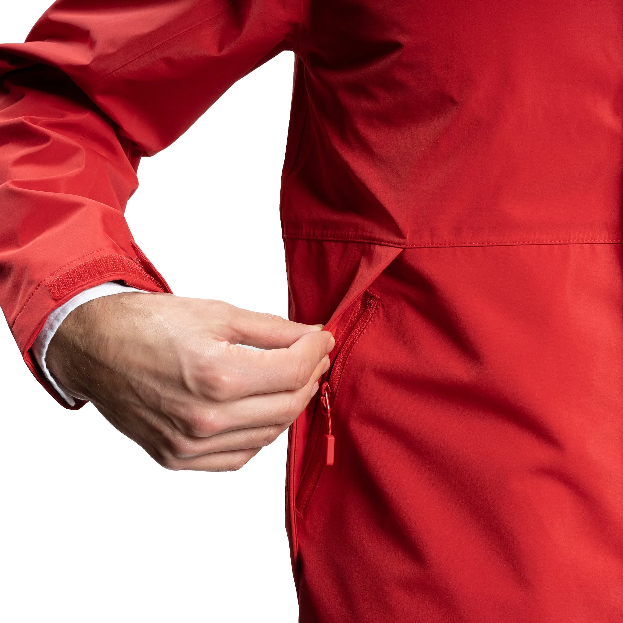 Tech Rain Jacket - Red