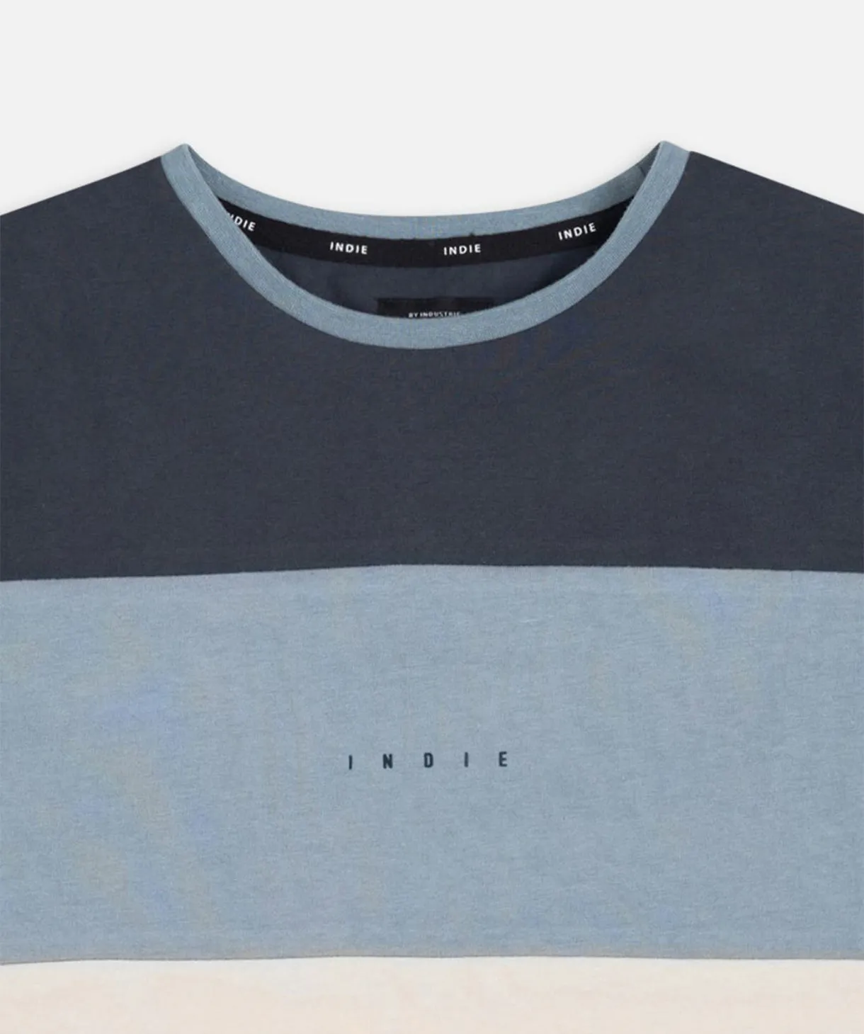 The Eden Block Tee - Navy