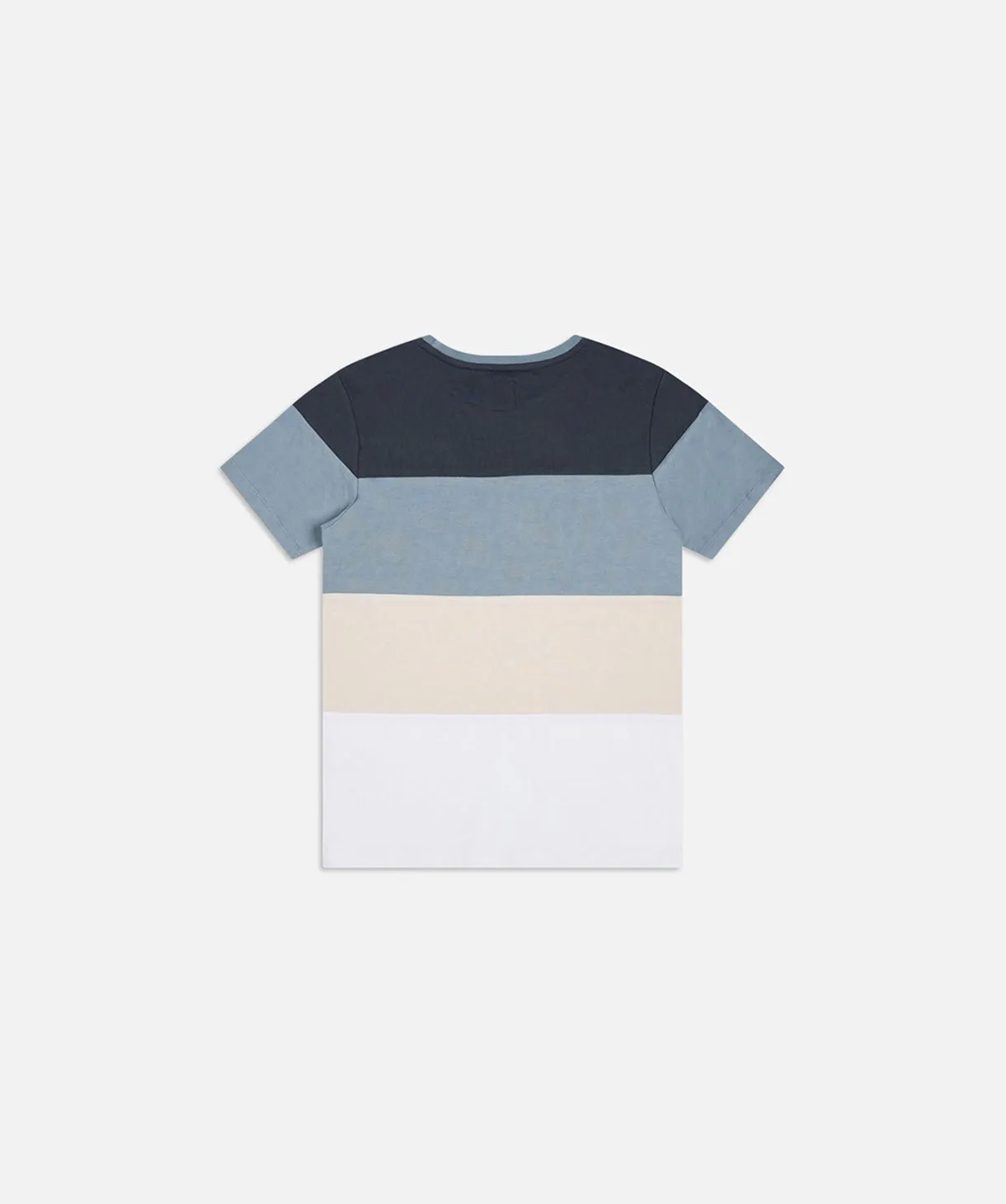 The Eden Block Tee - Navy
