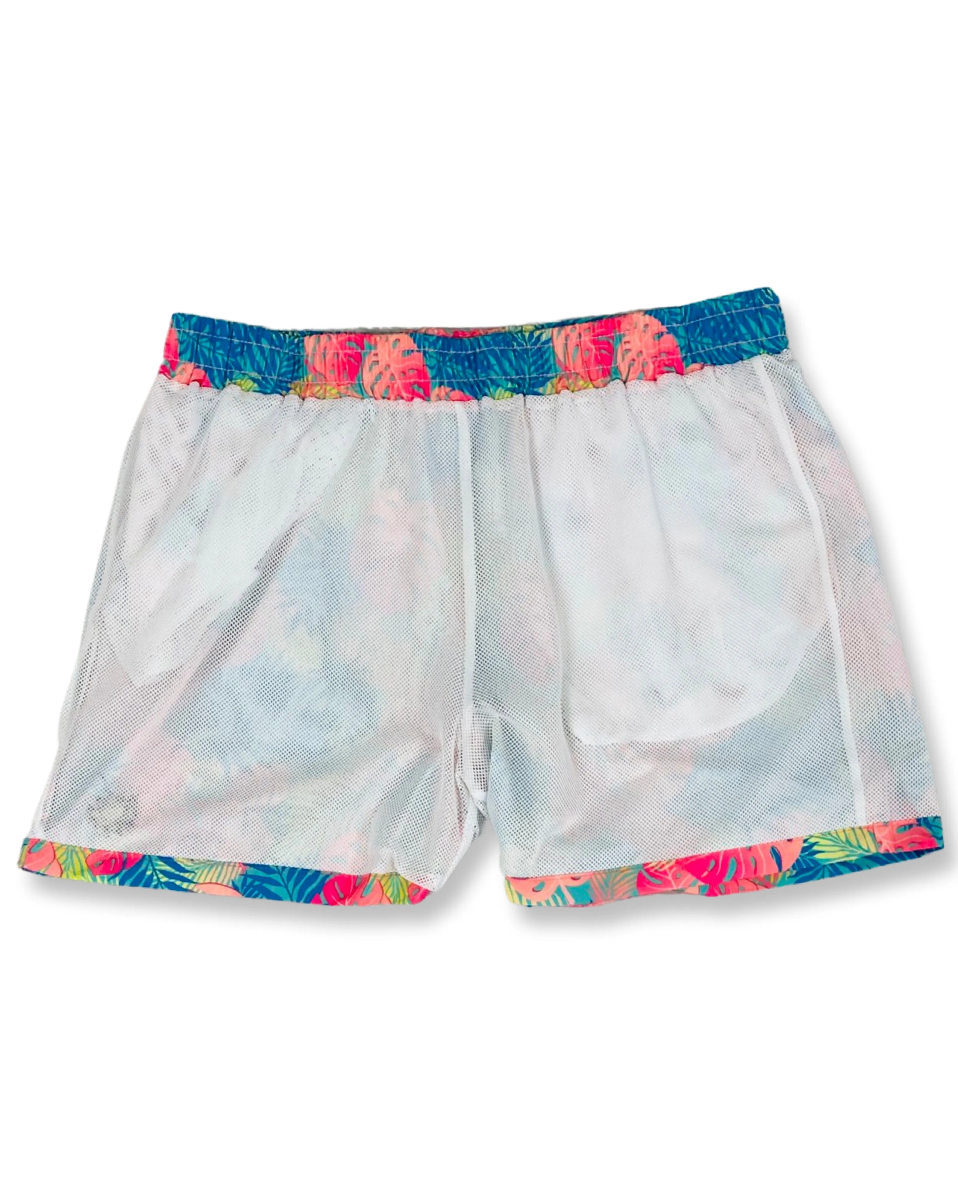 The Neon Palms Swim Trunks