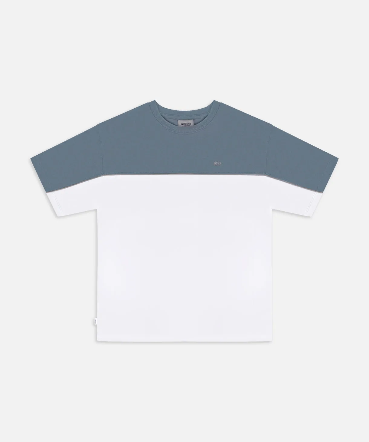 The Sanco Tee - White/Teal