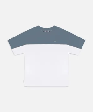 The Sanco Tee - White/Teal