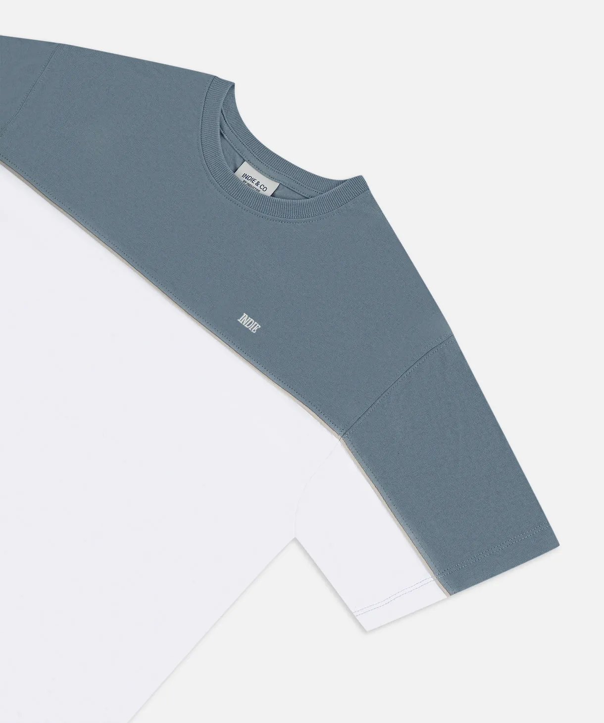 The Sanco Tee - White/Teal
